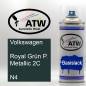 Preview: Volkswagen, Royal Grün P. Metallic 2C, N4: 400ml Sprühdose, von ATW Autoteile West.